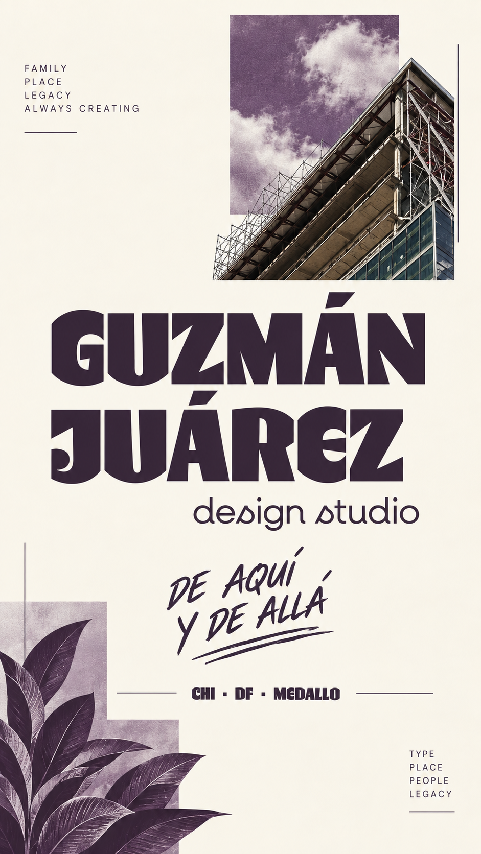 Guzmán Juárez: family, place and legacy, supplied brand graphic